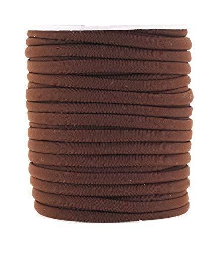 Mandala Crafts - Wholesale Craft Supplies - Mandala Crafts Soft Elastic Cord from Spandex Nylon Fabric for Jewelry Making, Sewing, and Crafting1