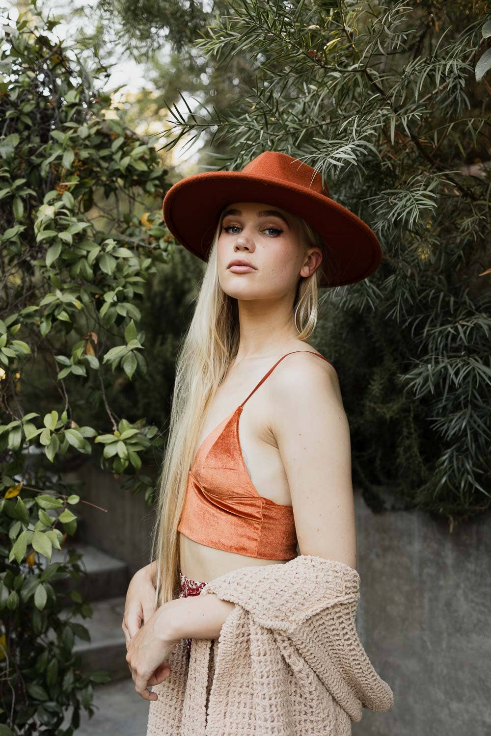 Leto Accessories - Wholesale Bralette - Women's - Velvet Plunge Longline Bralette - Deep V-Neck Crop Top ✨4