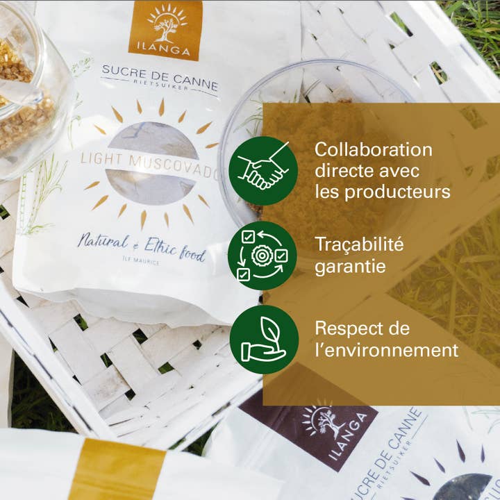 Ilanga Nature – wholesale Socker – Rörsocker - Ljus Muscovado 500g8