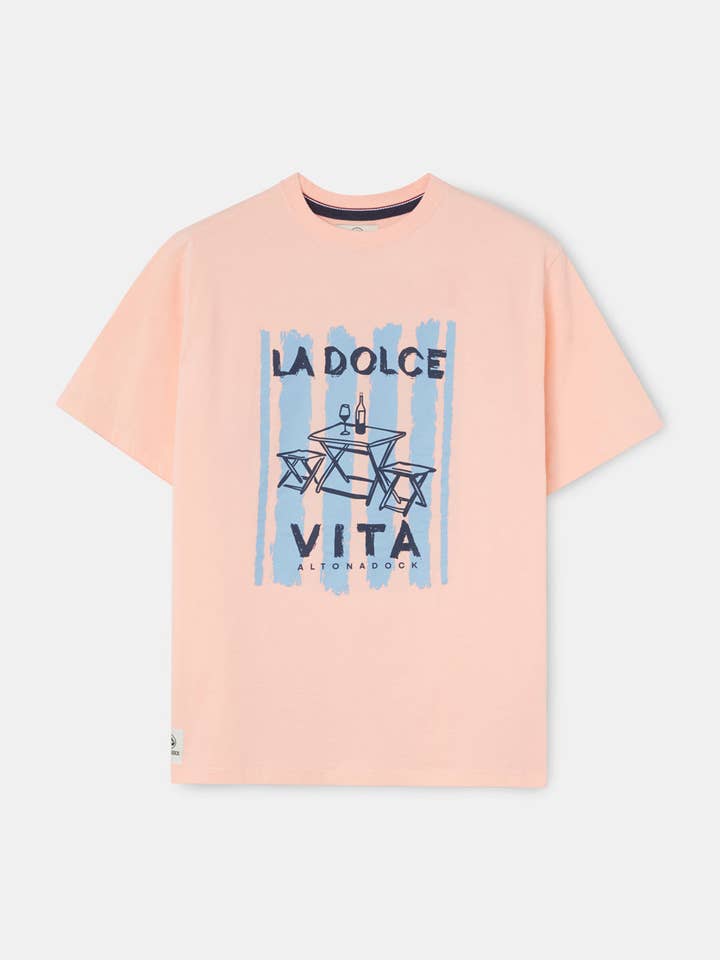 Maglietta Dolce Vita Rosa per la vendita all'ingrosso da parte di ALTONADOCK