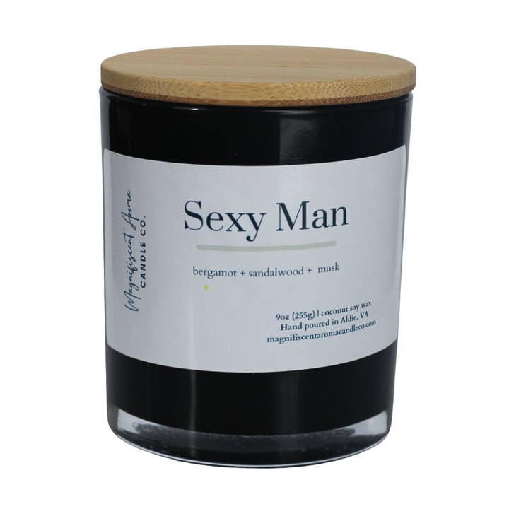 Sexig Man för wholesale av Magnifiscent Aroma Candle