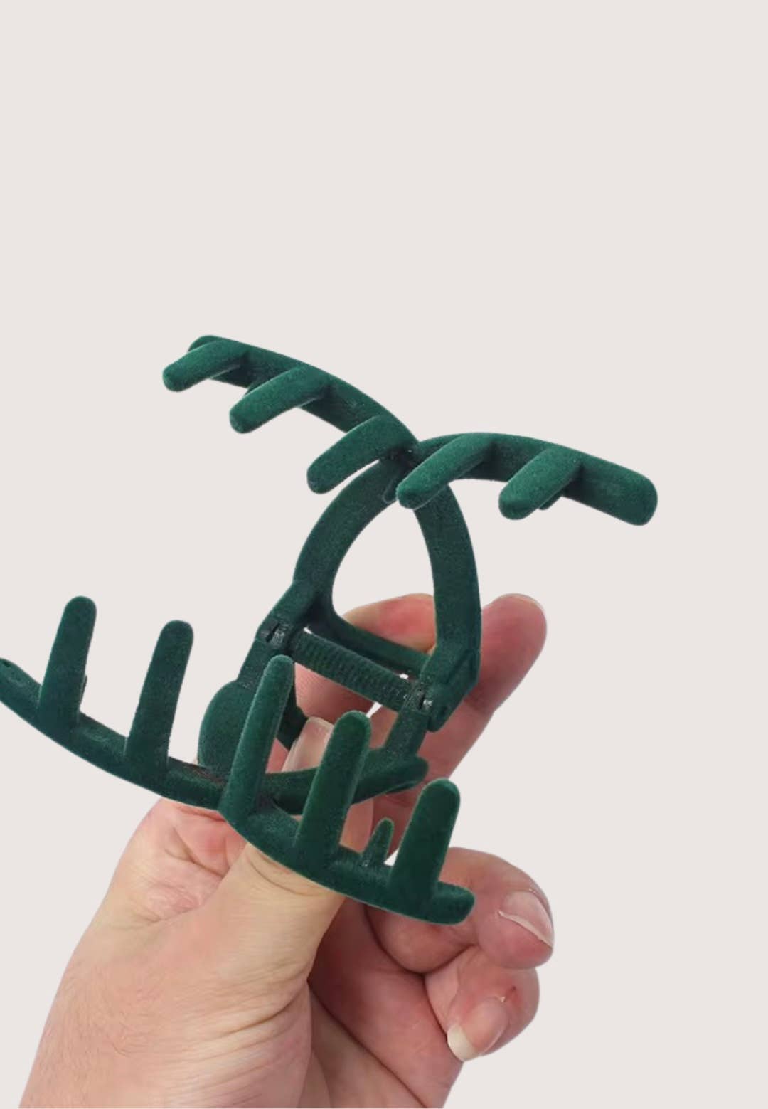 Kitten Claws Clips - Wholesale Hair Clip - Women's - Velvet Flocked Loop Claw Clip5