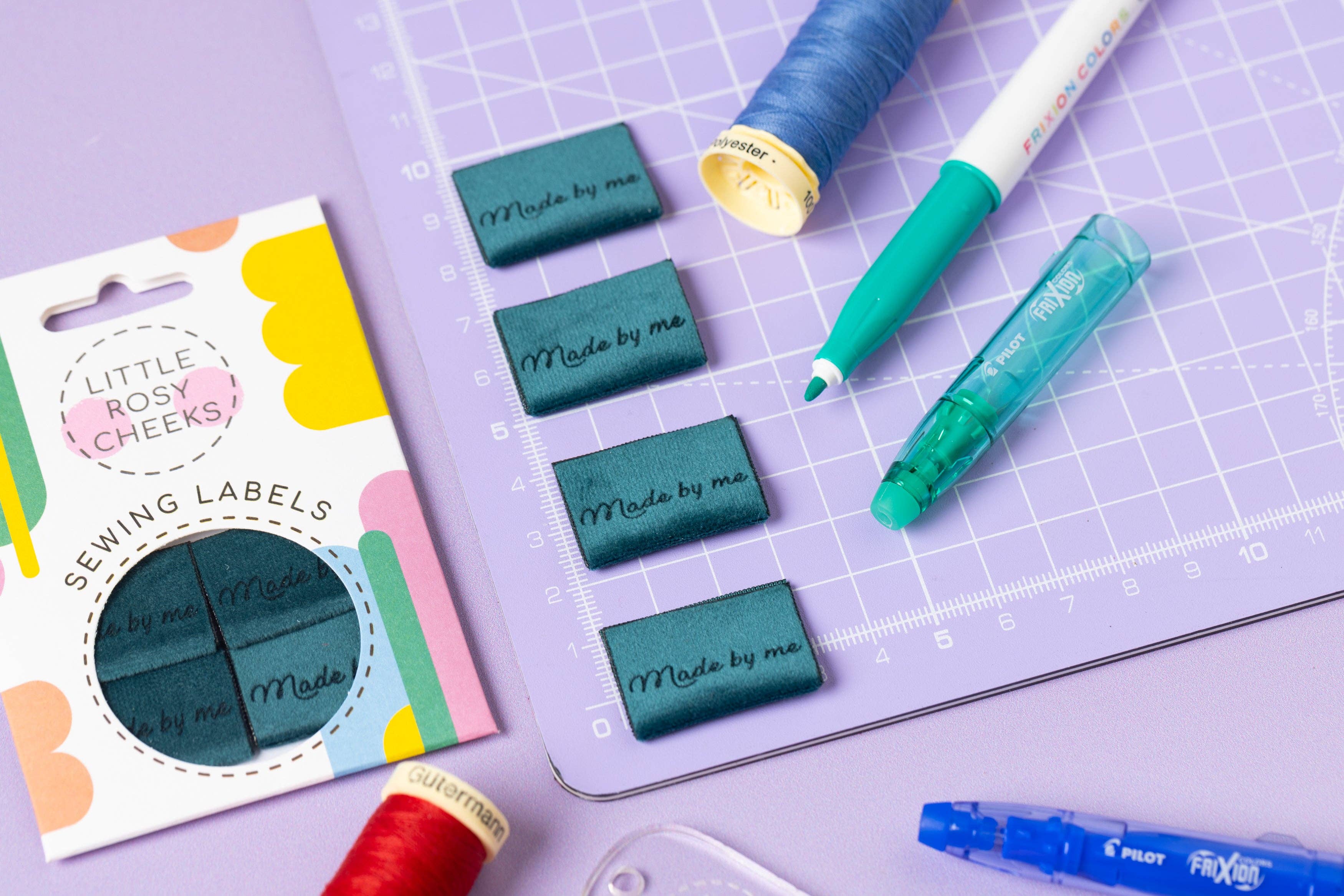 Little Rosy Cheeks - Wholesale Fabric - MADE BY ME VELVET - Sewing Labels Tags1