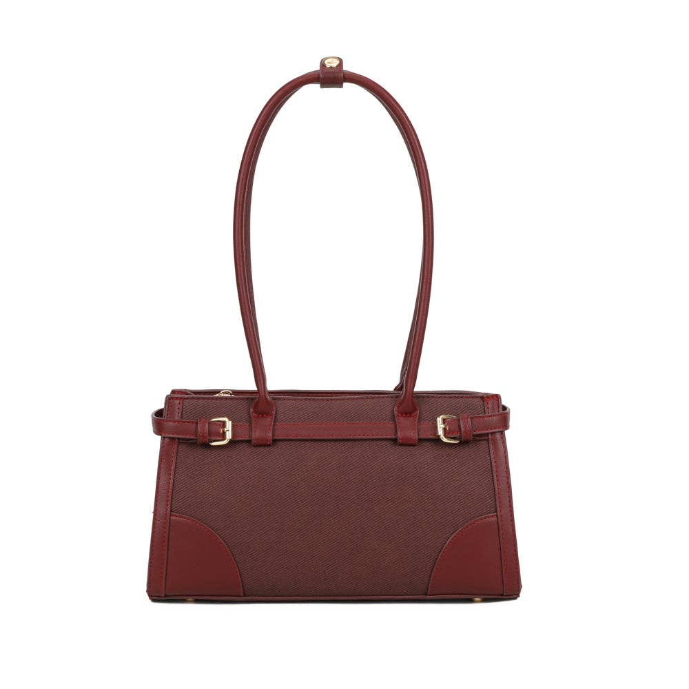 Gallantry – Engroshandel Taske med håndtag – til kvinder – Amarante(KJ-62075)1