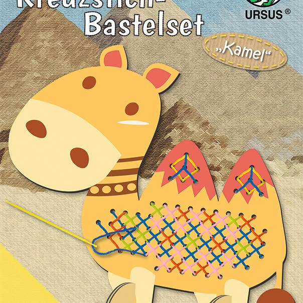 Kit artesanato de pesponto cruzado “Camel” por atacado de URSUS® / Buntpapierfabrik Ludwig Bähr GmbH & Co. KG