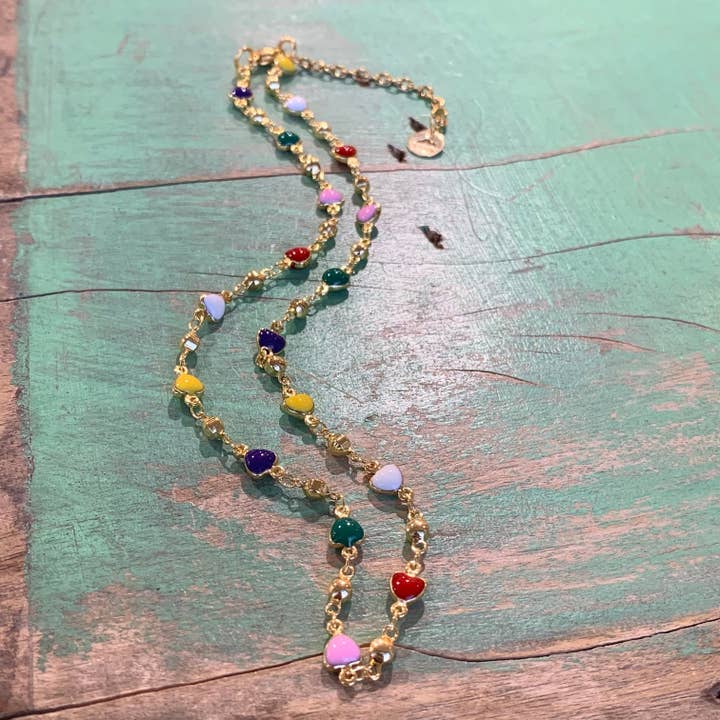 Love and Honor Jesus LLC - Wholesale Jewelry Set - Lots of Love Necklace and Bracelet