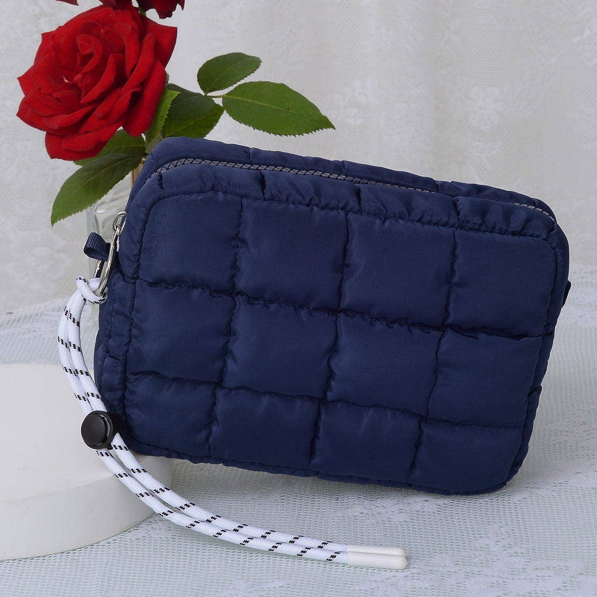 MiMi Wholesale - Wholesale Pouch - Women's - QP008 Nylon Quilted Puffer Clutch/Pouch22