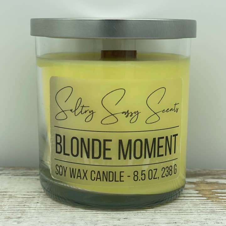 Blonde Moment - Soy Wax Candle for wholesale by Sultry Sassy Scents