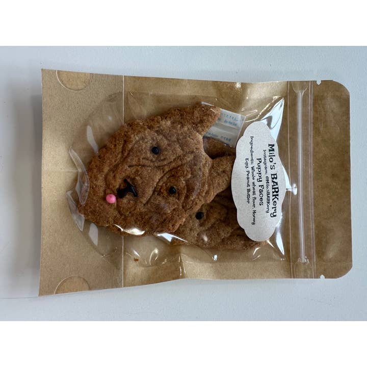 Husky Face Dog Treat - 2 Pack for wholesale by Milo's BARKery