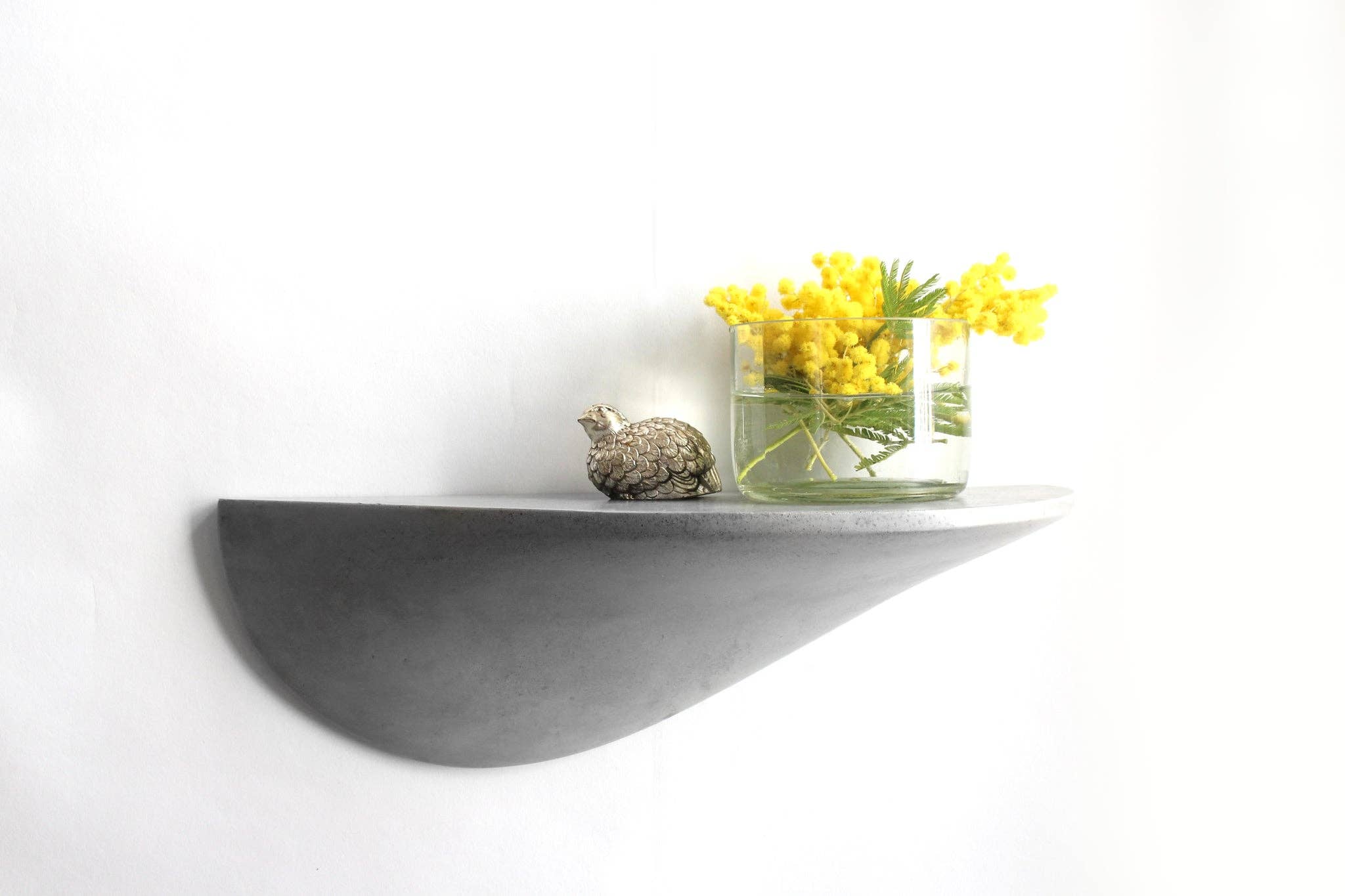 Formpoet - Wholesale Wall Mounted Shelf - Wall shelf concrete large - light grey4