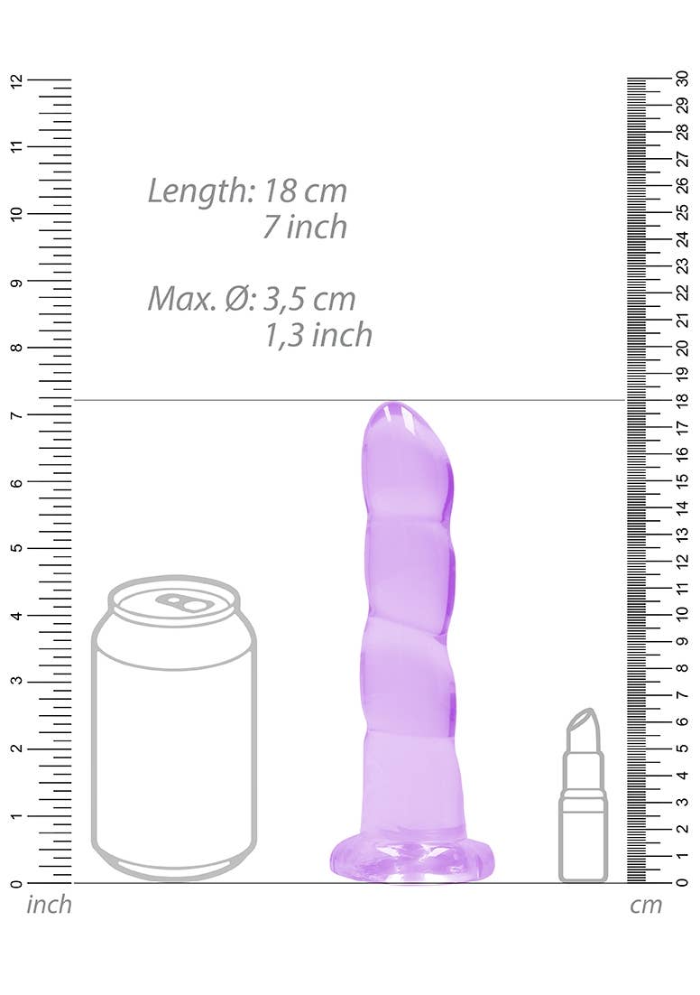 Shots - Wholesale Sex Toy - Non Realistic Dildo With Suction Cup - 7''/ 17cm10
