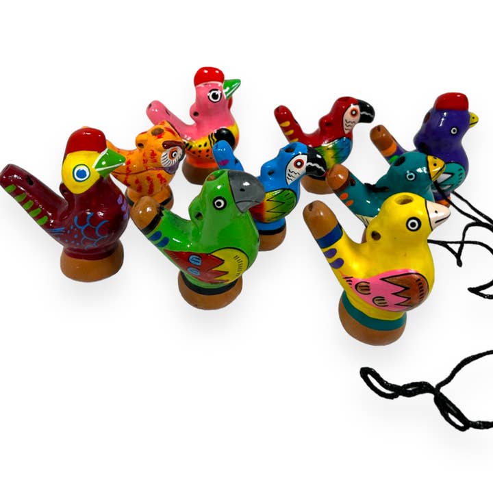 Zoe Artcrafts - Wholesale Decorative Figurine - Water Bird Whistle , Ceramic, musical toys, whistle kids