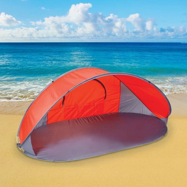 Pop-Up Beach Tent With Carry Bag for wholesale by Infinite Basics