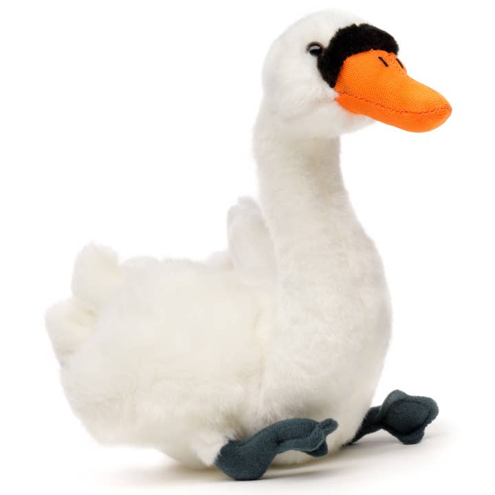 Uni Toys - Wholesale Stuffed/Plush Toy - Kids & Baby - Swan - 16 cm (length) - Cuddle/Plush toy1