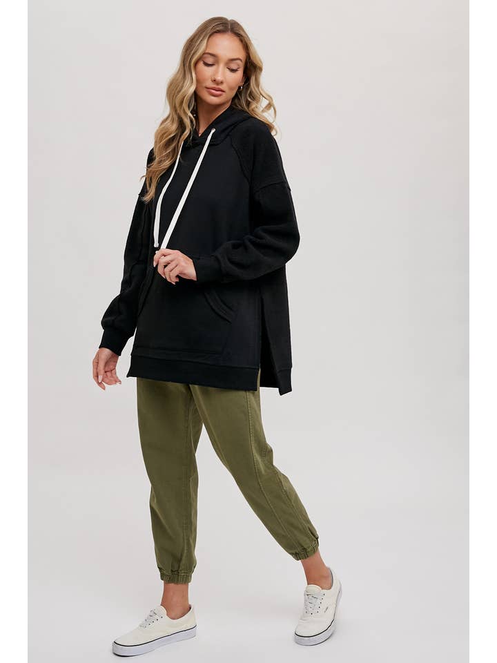 Bluivy - Wholesale Hoodie - Women's - FLEECE HOODIE TUNIC8