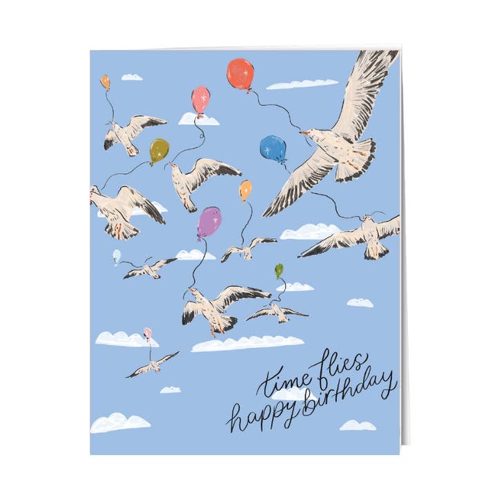 Time Flies Birthday for wholesale by Paper Protégé