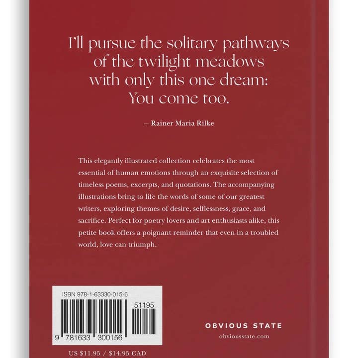 Obvious State - Wholesale Poetry & Drama - On Love: Collected Works9