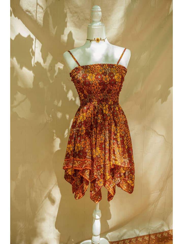 Gardenbelle Shop - Wholesale Dress - Women's - Hippie Bohemian Fairy Dress, Elastic Fairy Skirt