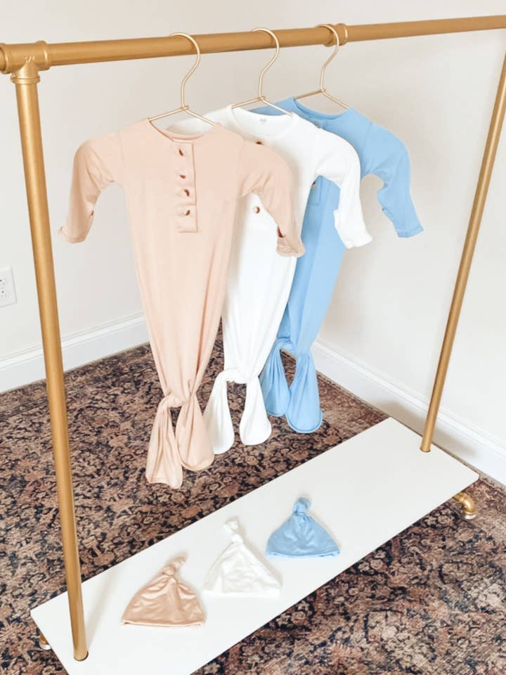 Stroller Society - Vente Ensemble gigoteuse – bébé - Vêtements pour nouveau-nés - Ensembles de robe et chapeau pour bébé - Vêtements pour bébé12