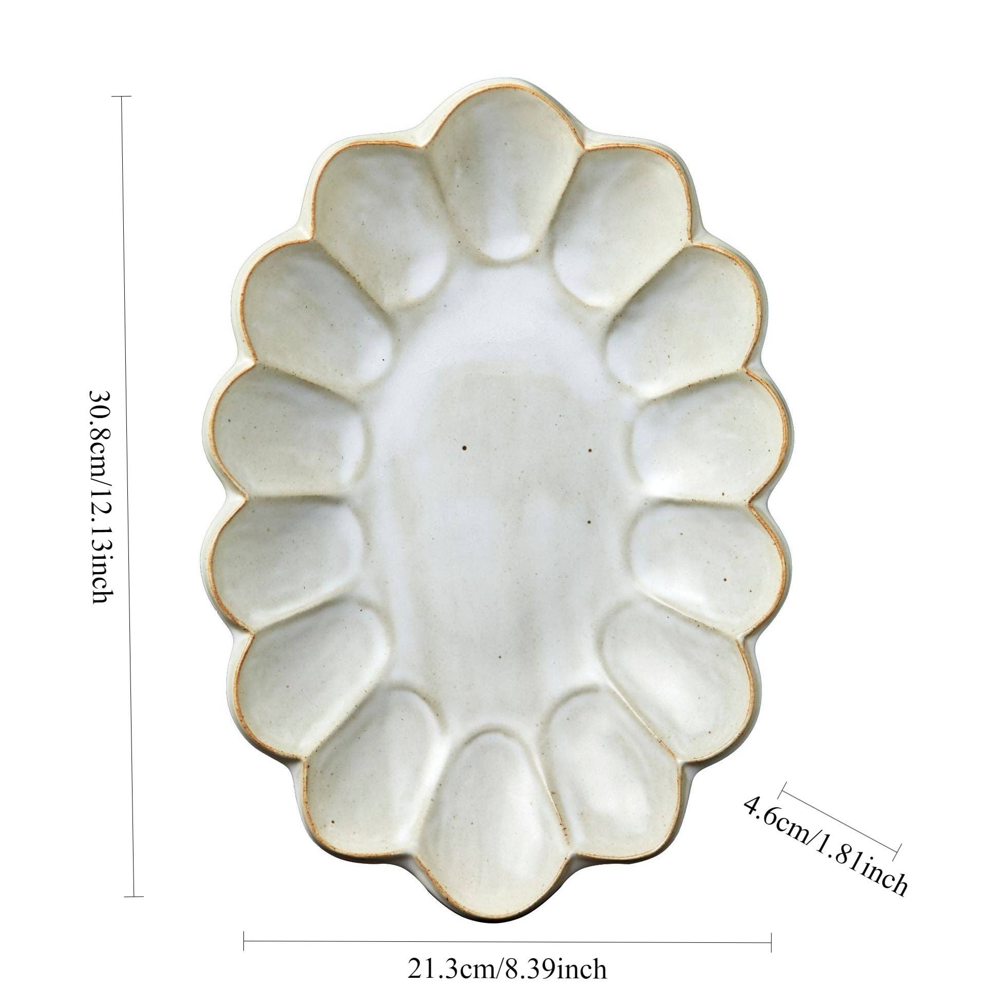 Gohobi （We cover U.S. import duties） - Vente Assiettes/plats/bols de décoration - Assiette-bol à pâtes en grès style japonais Gohobi à fleurs de poirier faite à la main8