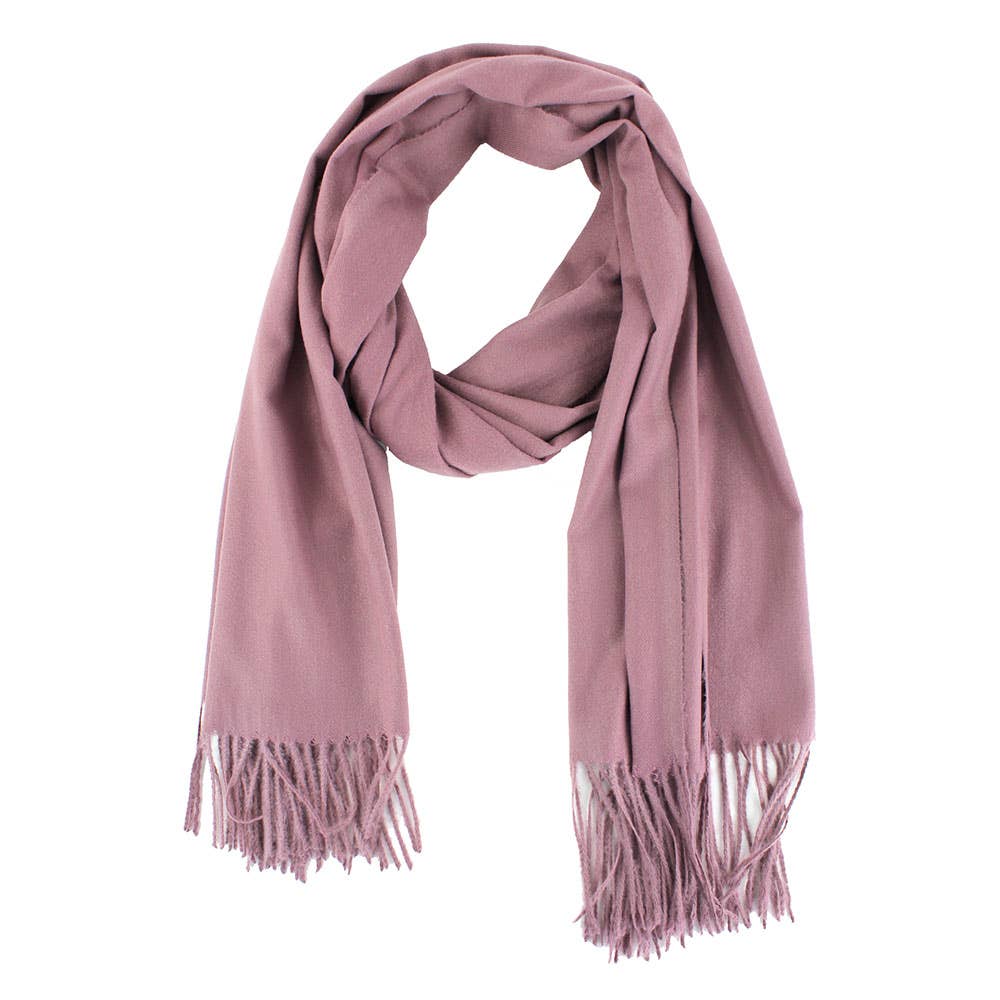 Sensibling Corp. - Wholesale Scarf - Women's - Solid Cashmere Blend Soft Wrap Shawl Scarf23