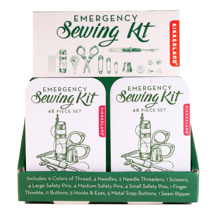 Kikkerland Design Inc - Wholesale Craft Sewing Kit - Emergency Sewing Kit