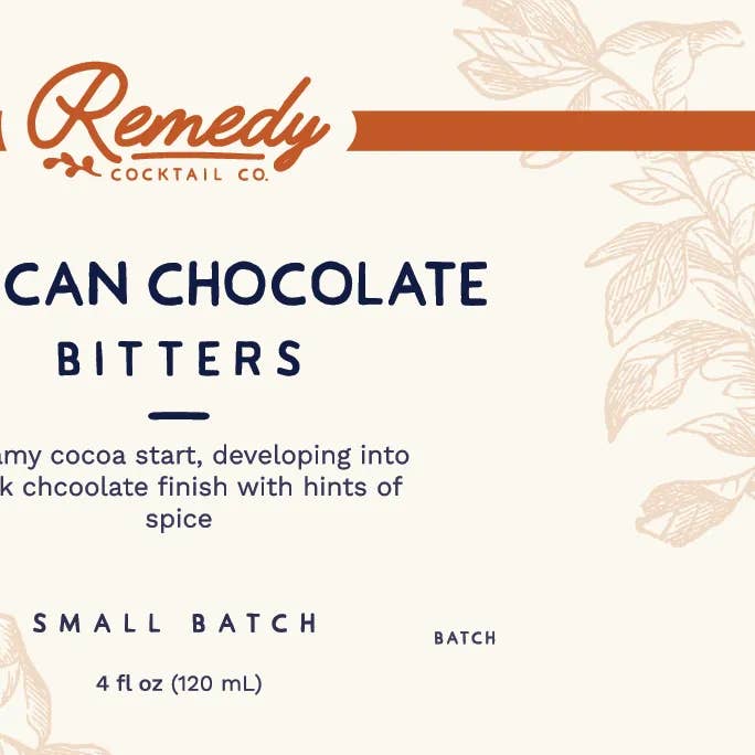 Remedy Cocktail Company – wholesale Bitters – Mexican Chocolate
