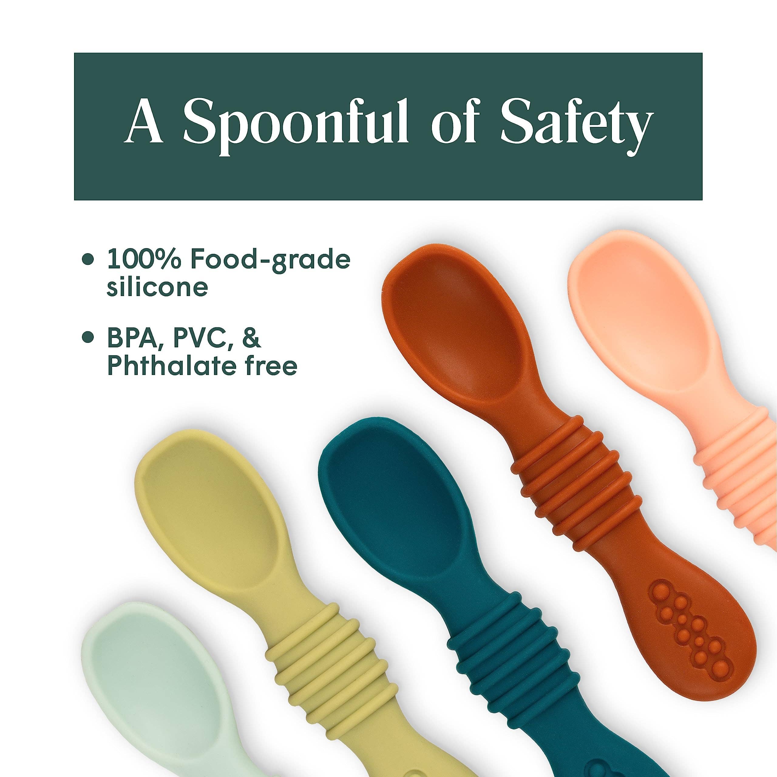 Natemia - Wholesale Feeding Set - Baby - Self-Feeding Silicone Spoons5