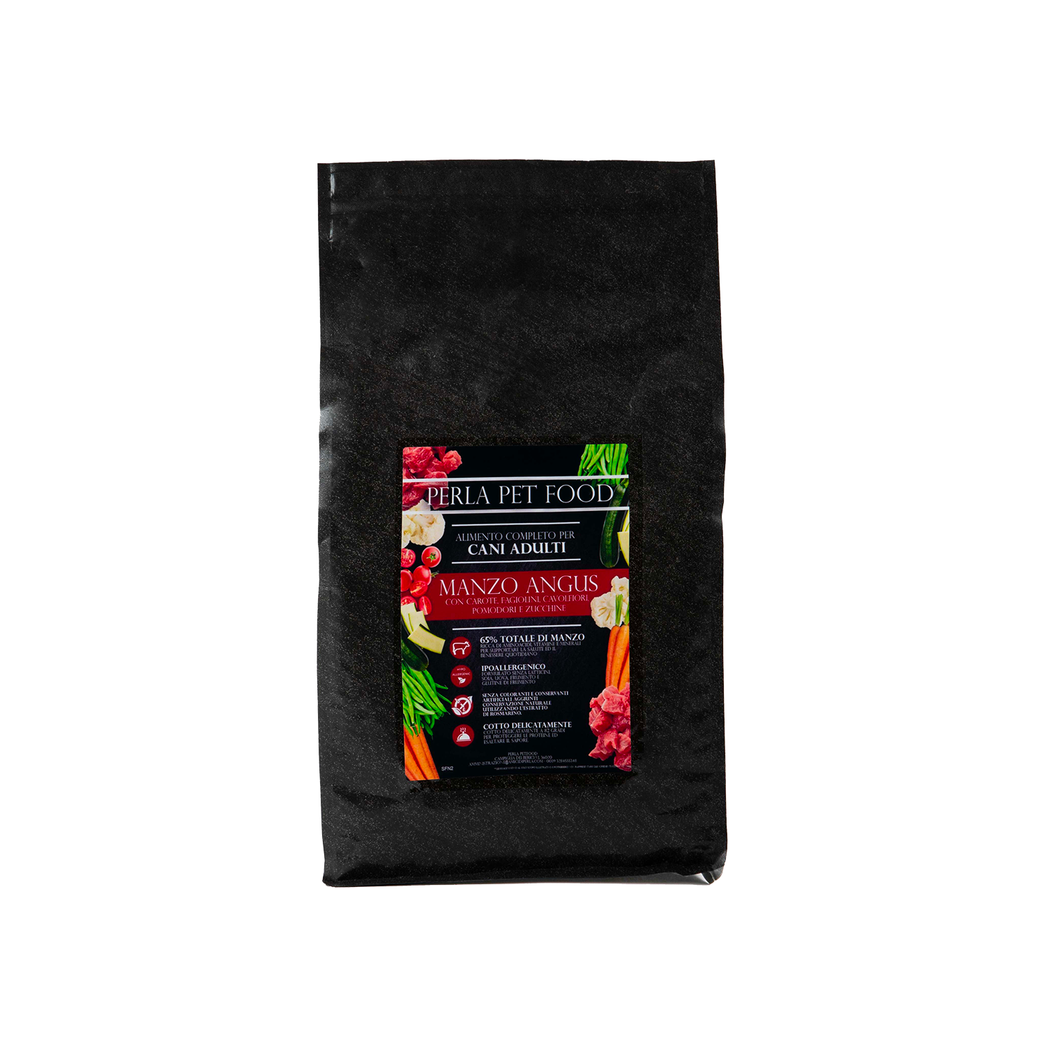 Perla PetFood - Wholesale Pet Food - Dog - Sensitive Adult Dog Kibble - Angus Beef1