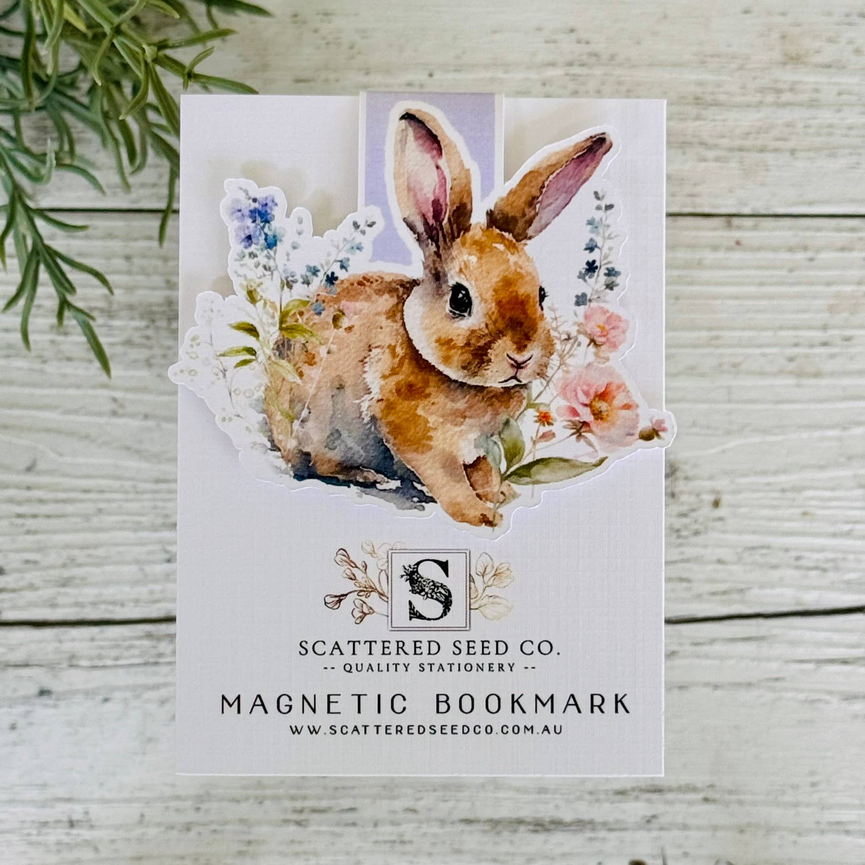 Scattered Seed Co - Wholesale Bookmark - Spring Floral Magnetic Bookmarks set of 43