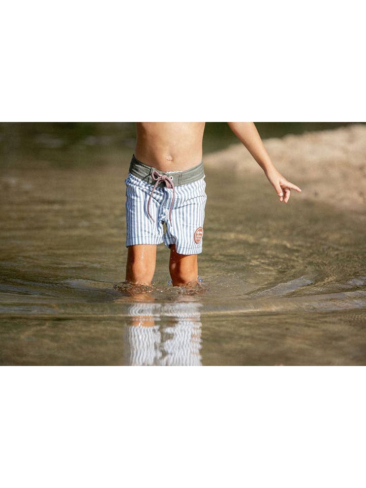 Kid’s Townshort Boardshorts in Pinstripe for wholesale on Faire10