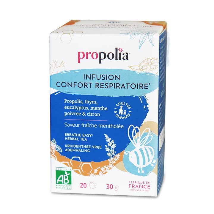 Infusion confort respiratoire - Boite 32g- 20 Sachets pour la vente par Propolia®