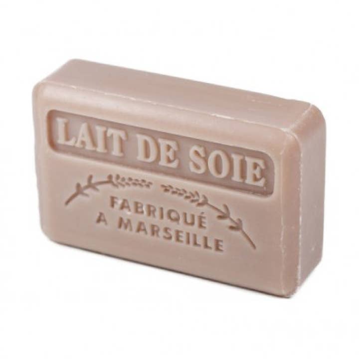Au Savon de Marseille - Wholesale Bar Soap - Silk Milk - French soap with organic shea butter 125g0