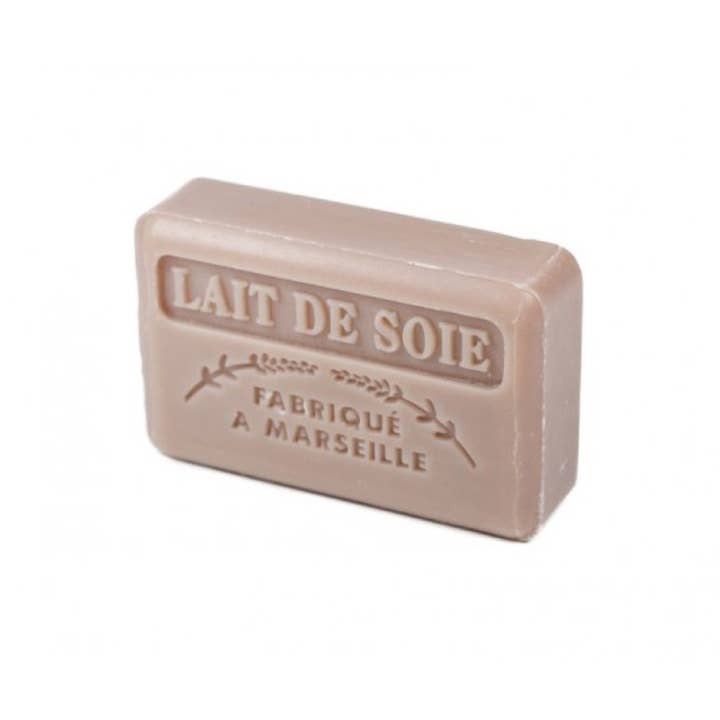 Au Savon de Marseille - Wholesale Bar Soap - Silk Milk - French soap with organic shea butter 125g