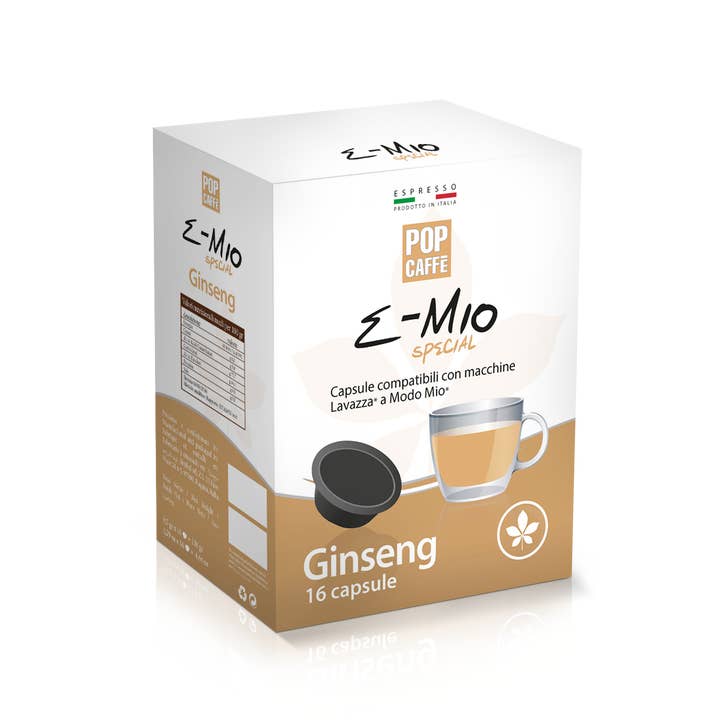 POP CAFFE' - Wholesale Instant Coffee/Espresso - POP COFFEE E-MIO DRINKS - GINSENG
100% made in Italy