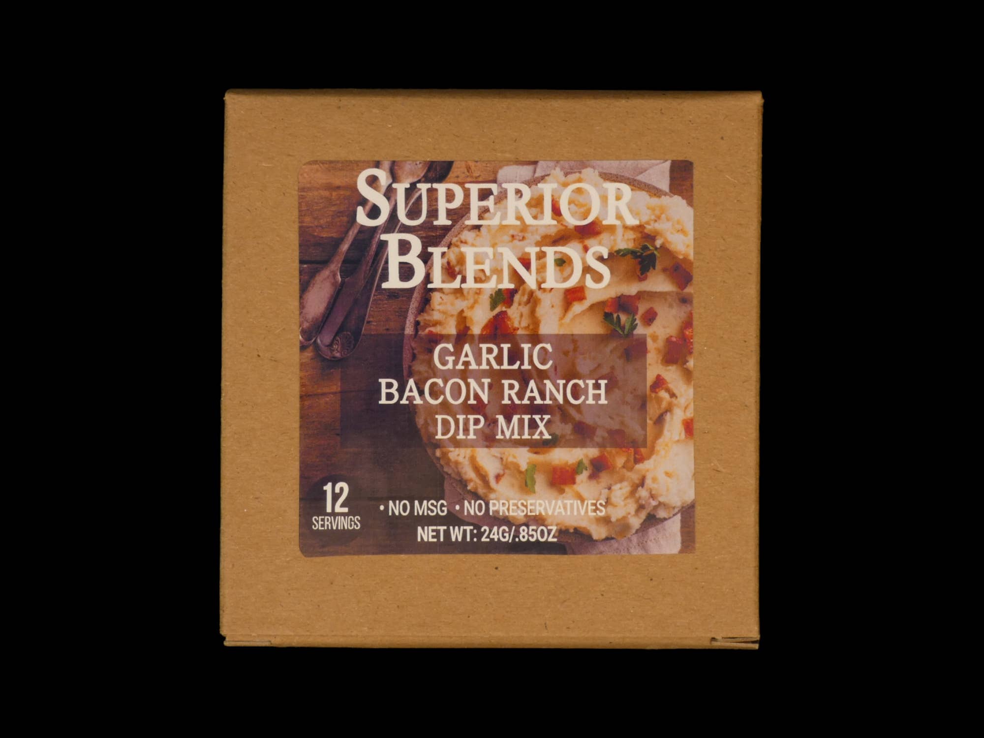 Superior Blends – wholesale Dip – Garlic Bacon Ranch Dip Mix