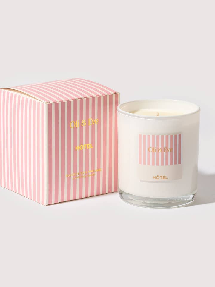 HÔTEL Candle for wholesale by Oli & Eve