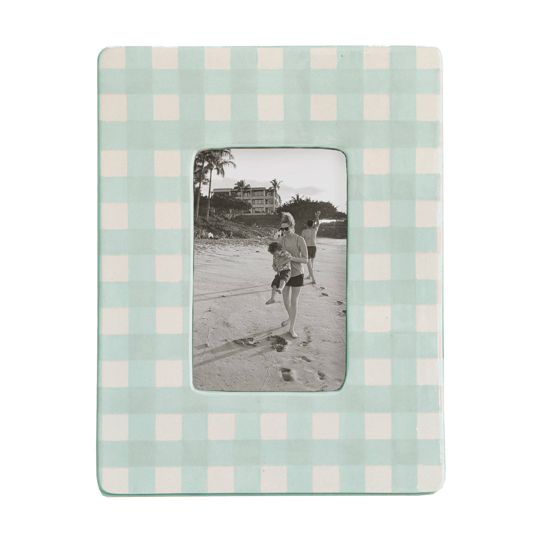 Lo Home | Ruby Clay - Wholesale Picture Frame - Gingham Photo Frame1