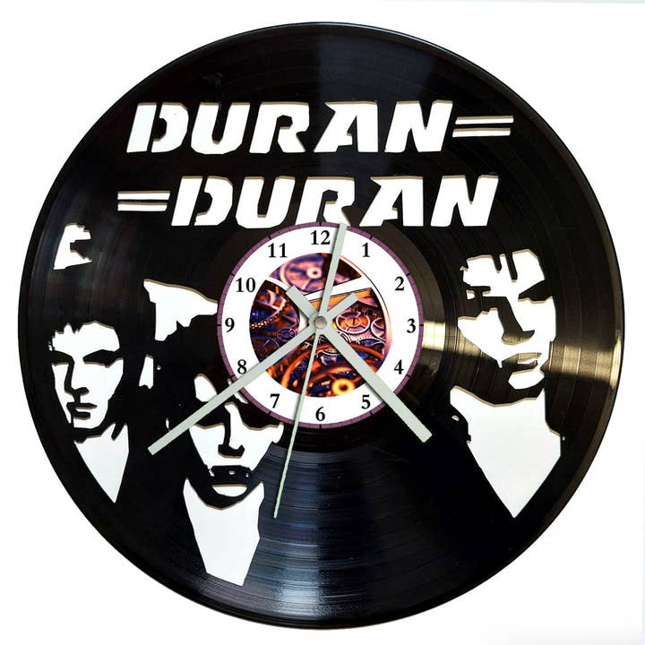 Horloge en vinyle - Duran Duran pour la vente par Broken Record