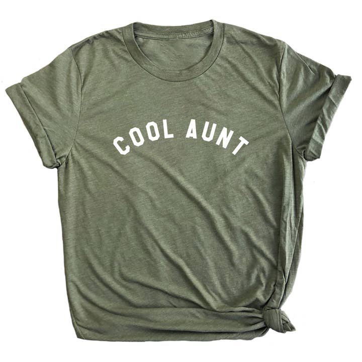 PIGMENTIFY – wholesale Screen printed t-shirt – Women′s – Cool Aunt T-Shirt