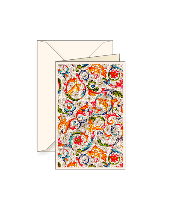 Freund Mayer & Co. – wholesale Anteckningsbok – Presentförpackningskort med kuvert 3x4"-Multi mönster4