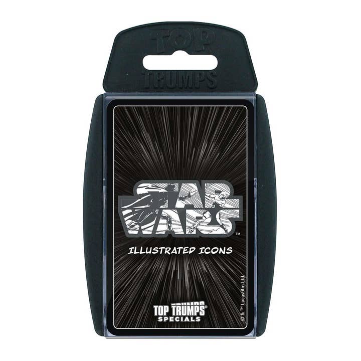 Star Wars Illustrated Icons Top Trumps Card Game for wholesale by Top Trumps USA, Inc.