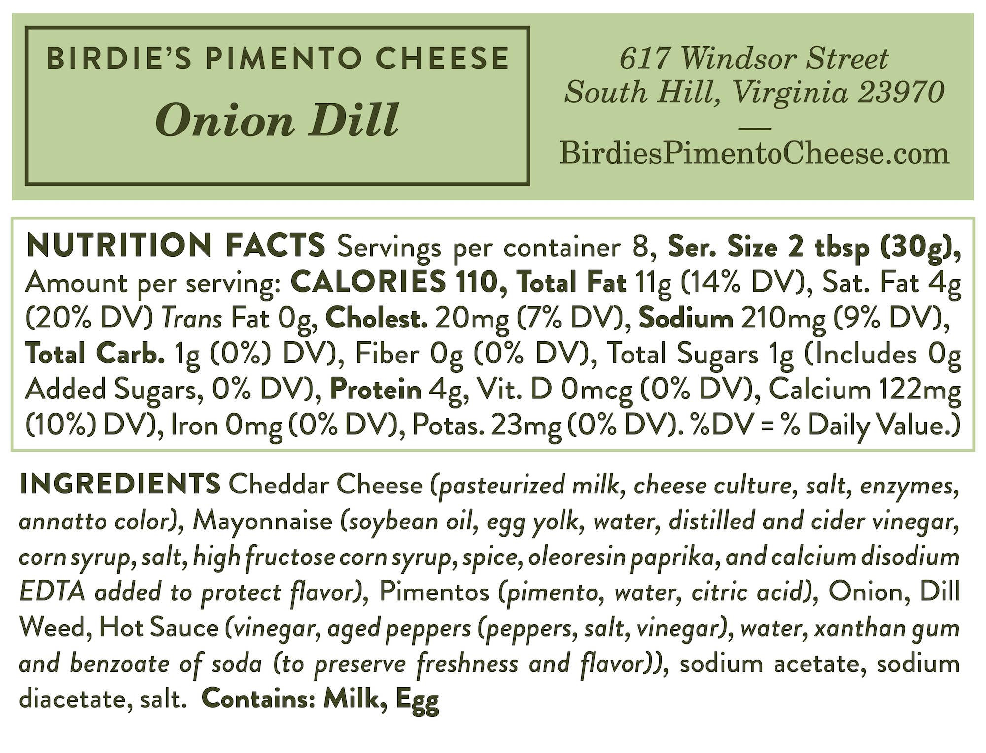 Birdie's Pimento Cheese - Vente Fromages - Pack de démarrage - Oignon Aneth, Mélange de 5 Saveurs Fromage Pimento2