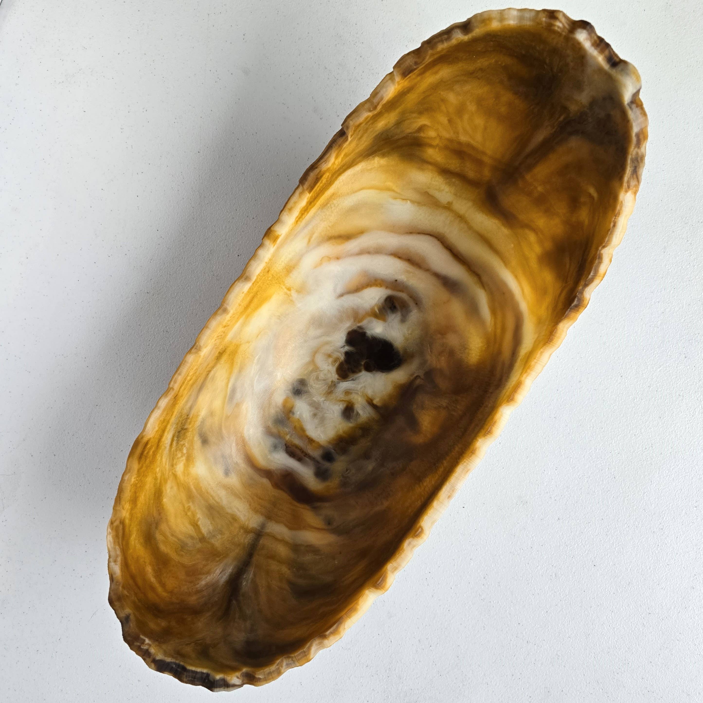 Gibb & Daan - Vente Bol de service - Abreuvoir en résine de taille moyenne, fourre-tout, bol décoratif24