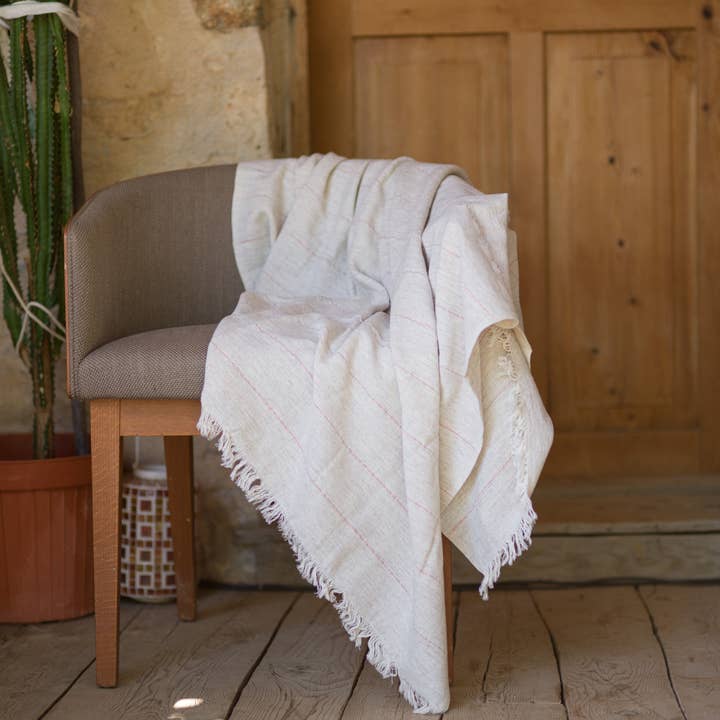 Uldblanding Plaid GL for engroshandel hos loom.ist