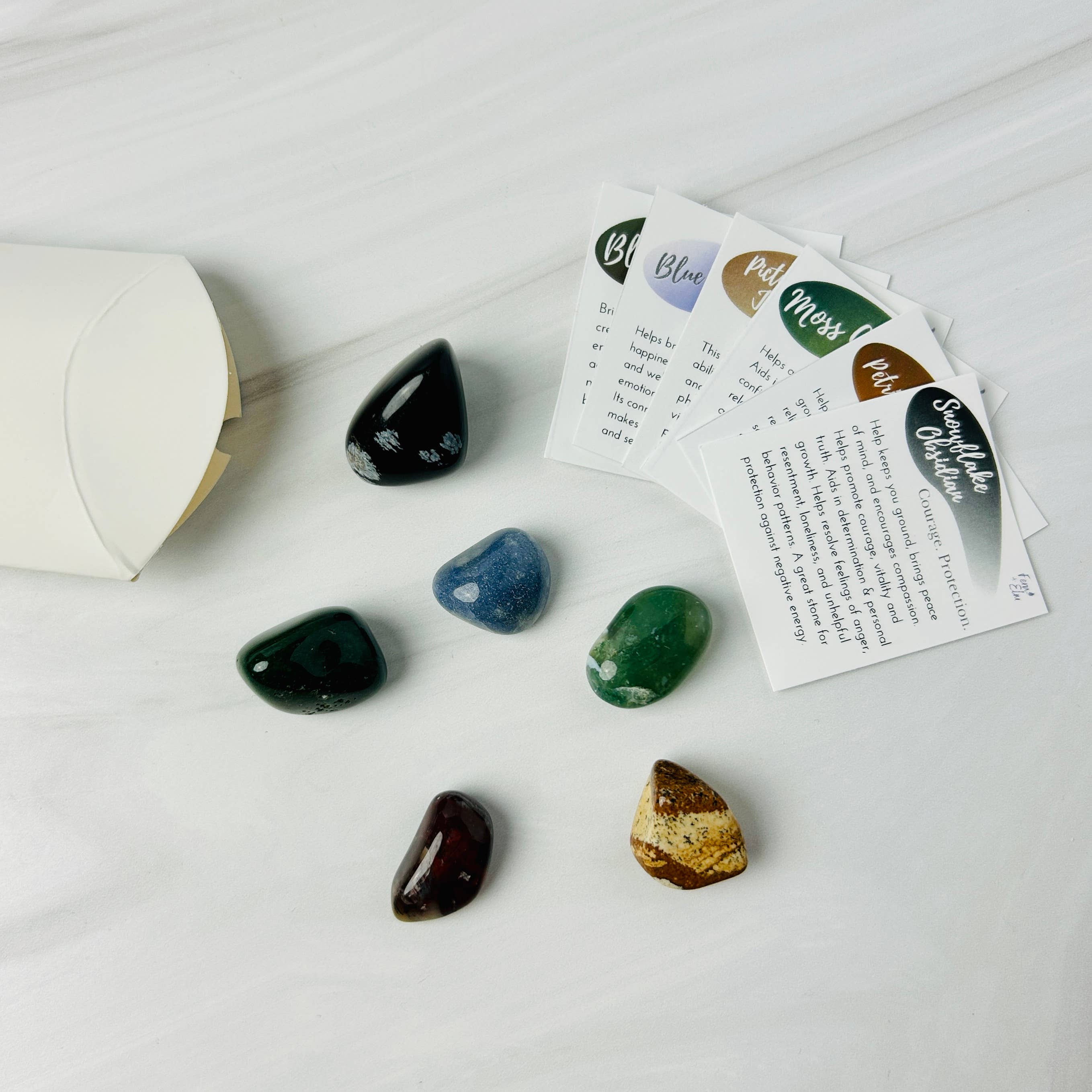 Blooming Light Botanical Alchemy, llc - Wholesale Spiritual Stone/Crystal - Anxiety & Stress Relief Crystal Kit3