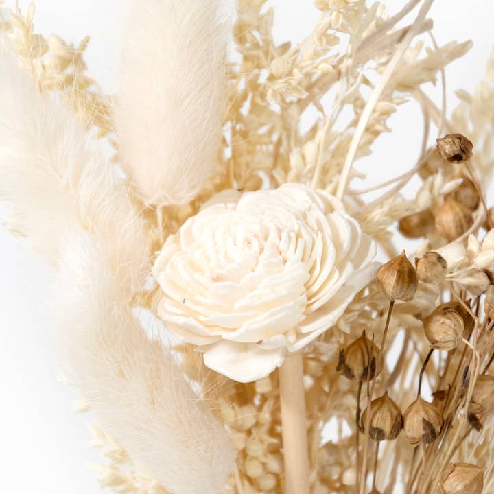 Andaluca - Wholesale Dried/Pressed Flowers - Ivory Wildflower Mini Bouquet #141