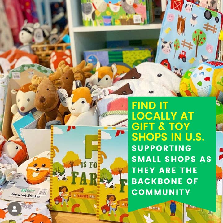 Baby Jack and Company - Wholesale Crinkle Tag Toy - Baby - Farm Agriculture Cows Pigs Horses Chickens Baby Tag Crinkle 10