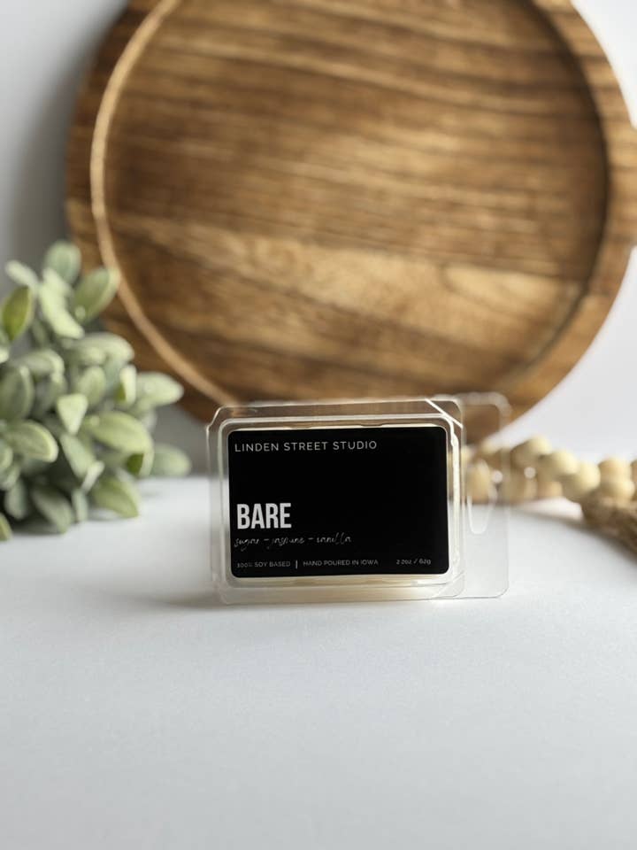 Bare Soy Melt for wholesale by Linden Street Studio