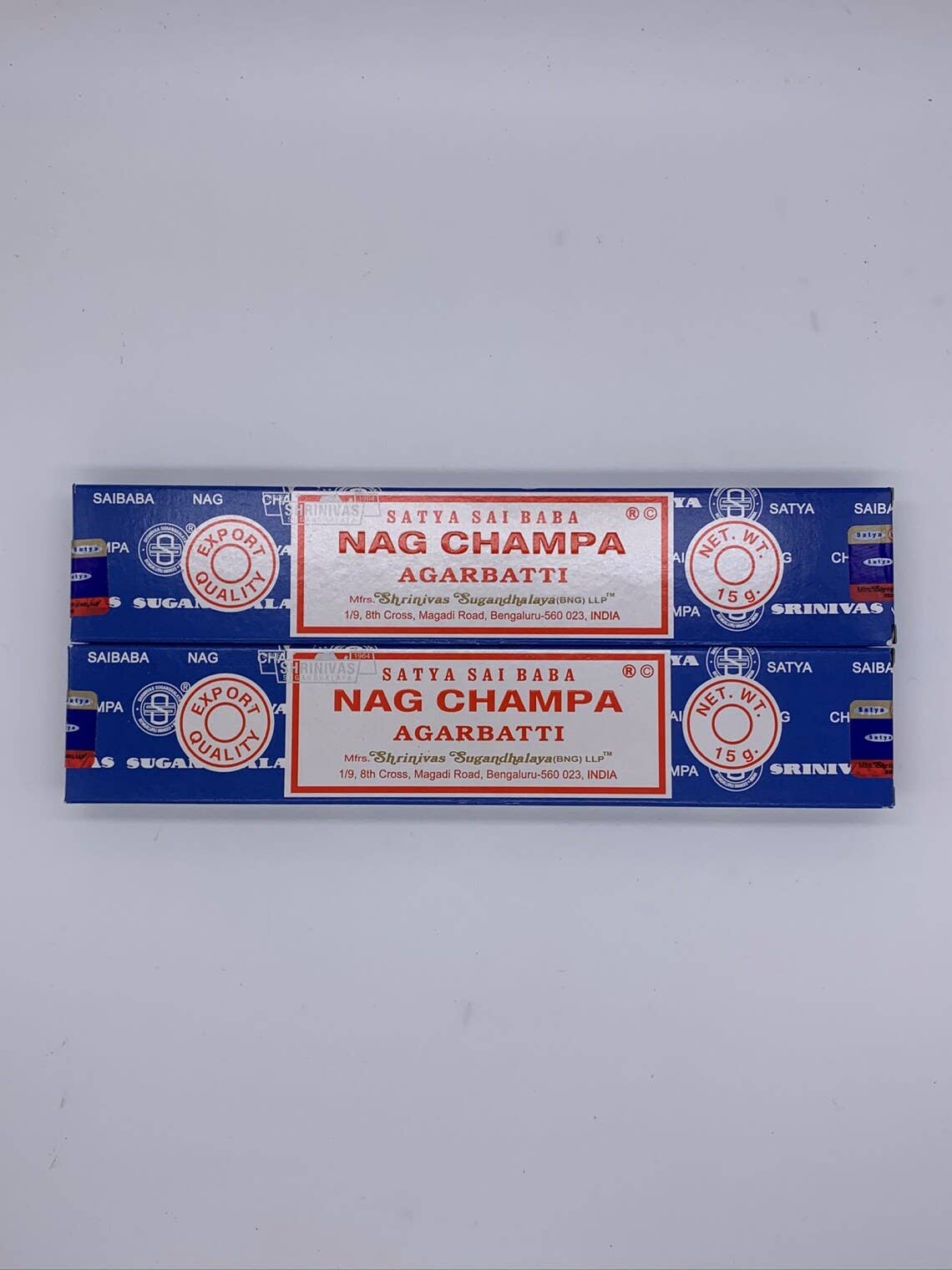 Magnifique Hearts - Wholesale Incense - Satya Nag Champa - Original Blue Box Incense Sticks (15 gm)2